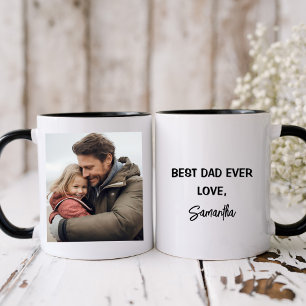 Personalisiertes Foto Bester Vater je Tasse