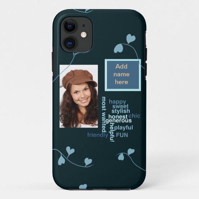 Personalisiertes Foto Case-Mate iPhone Hülle (Rückseite)