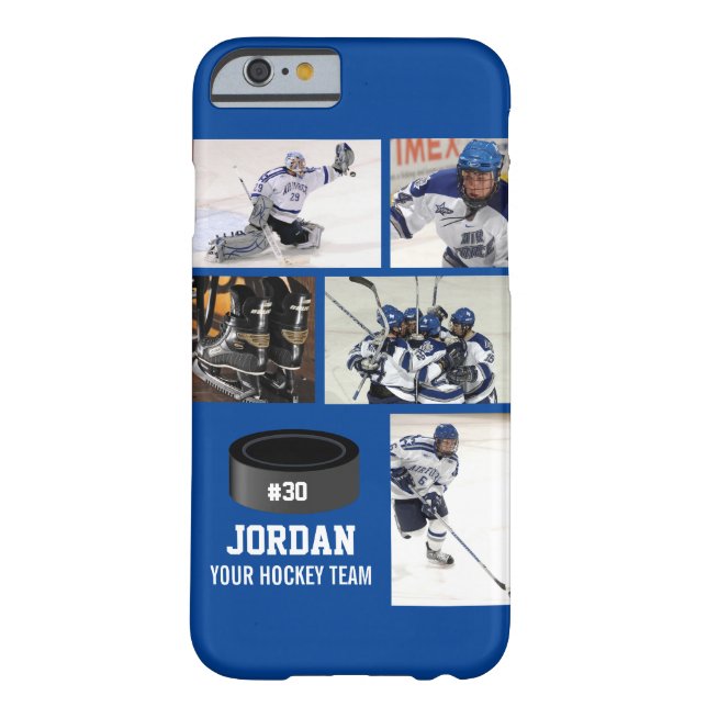 Personalisiertes Foto-Collagen-Namen-Team des Case-Mate iPhone Hülle (Rückseite)
