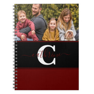Personalisiertes Foto-Colorblock-Notizbuch Notizblock