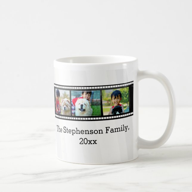 personalisiertes Foto des Streifens des Filmes Kaffeetasse (Rechts)