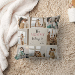 Personalisiertes Foto "Diese Mami gehört zu" | Kissen