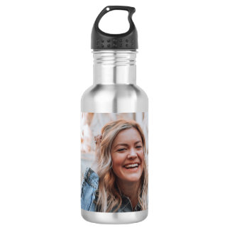 Personalisiertes Foto Edelstahlflasche