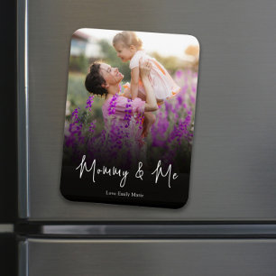 Personalisiertes Foto Einfache Mommy und ich Custo Magnet