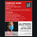 Personalisiertes Foto, EMT, paramedic Flyer<br><div class="desc">Personalisierte Flyer für Fotografie,  EMT,  paramedische Werbung durch den Visitenkarten-Store.</div>