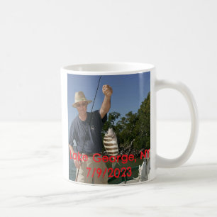 Personalisiertes Foto Fischerei "Tackle Titan" Kaffeetasse