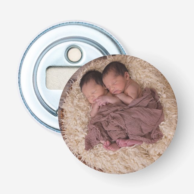 Personalisiertes Foto Flaschenöffner (Vorderseite)