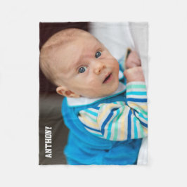 Personalisiertes Foto Fleece Schuppen hinzufügen I
