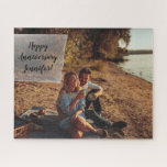 Personalisiertes Foto für benutzerdefinierte Meldu<br><div class="desc">Dieses Puzzle ist bereit,  mit Ihrem eigenen Foto und Ihrer eigenen,  individuellen Nachricht personalisiert zu sein. Ihre Nachricht erscheint in schwarzen Schriftzeichen gegen ein transparentes weißes Tag-Overlay. Erstellen Sie personalisierte Geschenke für Jubiläen,  Geburtstage und mehr.</div>
