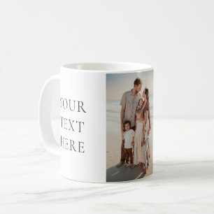 Personalisiertes Foto für benutzerdefinierte Textb Kaffeetasse