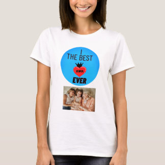 Personalisiertes Foto für die beste Mutter aller Z T-Shirt