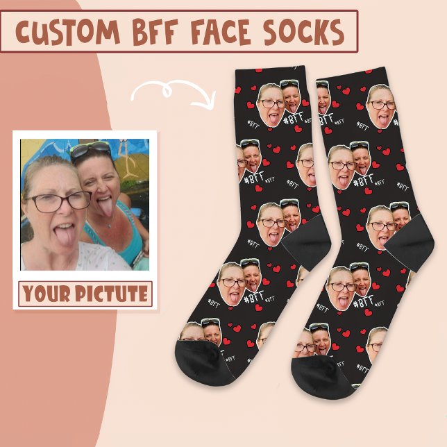 Personalisiertes Foto für die besten Freunde - Sch Socken (Von Creator hochgeladen)