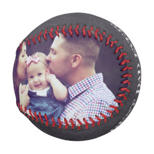 Personalisiertes Foto für die ganze Familie Bester Baseball