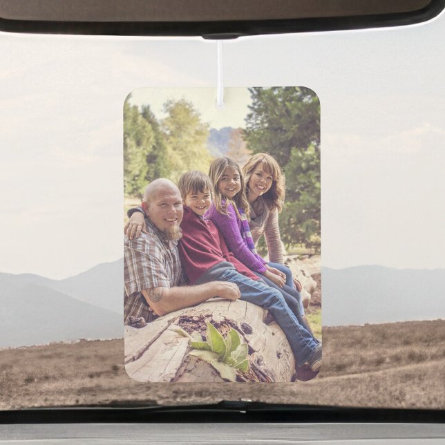 Personalisiertes Foto für Familien bewahren unverg Autolufterfrischer (Von Creator hochgeladen)