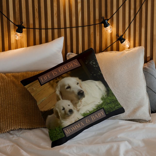 Personalisiertes Foto für Haustiere [Ihr Hund hier Kissen (Von Creator hochgeladen)