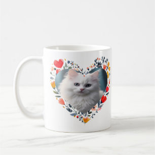Personalisiertes Foto für Haustiere in geblähter H Kaffeetasse
