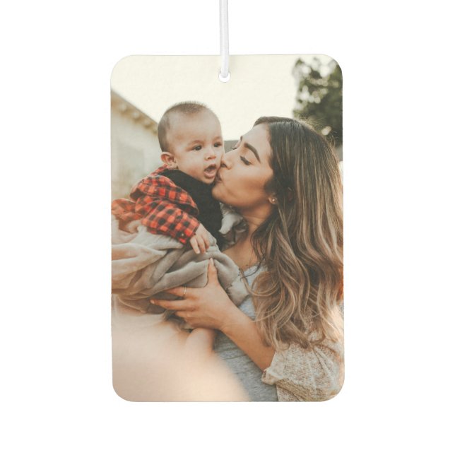 Personalisiertes Foto für kundenspezifische Anwend Autolufterfrischer (Vorderseite)