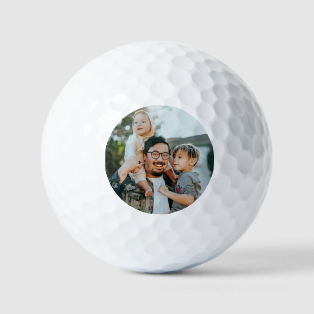 Personalisiertes Foto für kundenspezifische Anwend Golfball (Vorderseite)