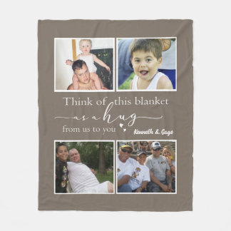 Personalisiertes Foto Geschenk für Mama Blanket fü Fleecedecke