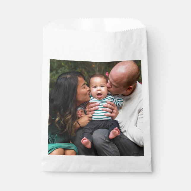 Personalisiertes Foto Geschenktütchen (Vorderseite)