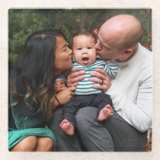 Personalisiertes Foto Glasuntersetzer