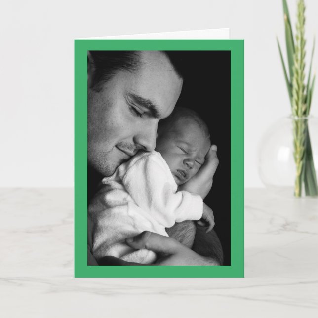 Personalisiertes Foto Happy Birthday Karte (Vorderseite)
