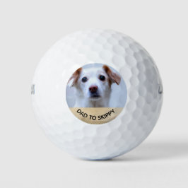Personalisiertes Foto Haustiere Familie Golfball
