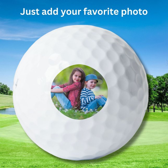 Personalisiertes Foto Haustiere oder Familienmitgl Golfball (Von Creator hochgeladen)