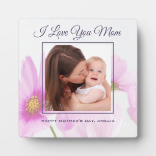 Personalisiertes Foto I Liebe Mama Muttertag Fotoplatte