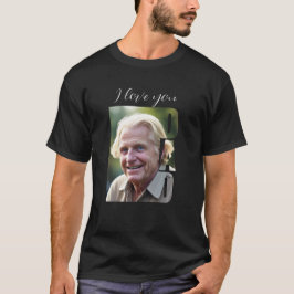 Personalisiertes Foto - Ich Liebe Sie Vater | DP7 T-Shirt