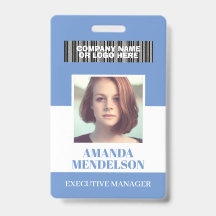 Personalisiertes Foto-ID-Abzeichen