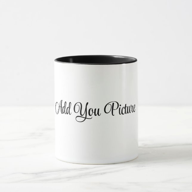 Personalisiertes Foto Kaffee Tasse (Zentrum)