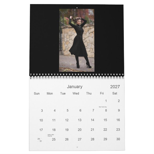 Personalisiertes Foto Kalender (Jan 2027)