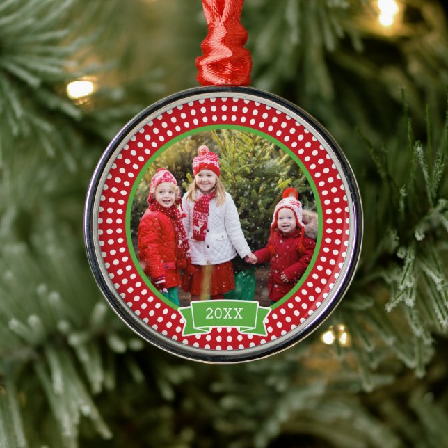 Personalisiertes Foto Keepake Ornament (Baum)