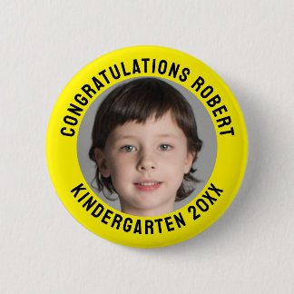 Personalisiertes Foto Kindergarten Button