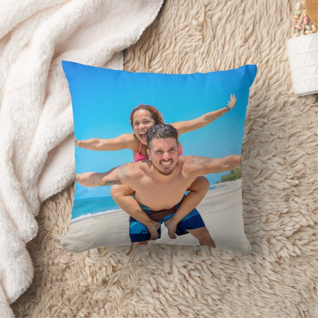 Personalisiertes Foto Kissen (Decke)