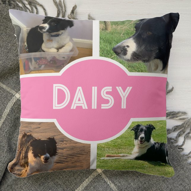 Personalisiertes Foto Kissen (Best dog ever! Keepsakes and mementoes )