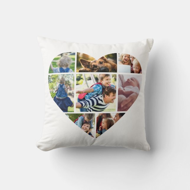 Personalisiertes Foto Kissen Geschenk (Vorderseite)