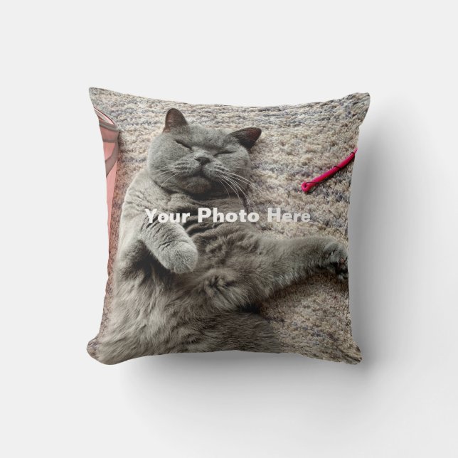 Personalisiertes Foto-Kissen Kissen (Vorderseite)