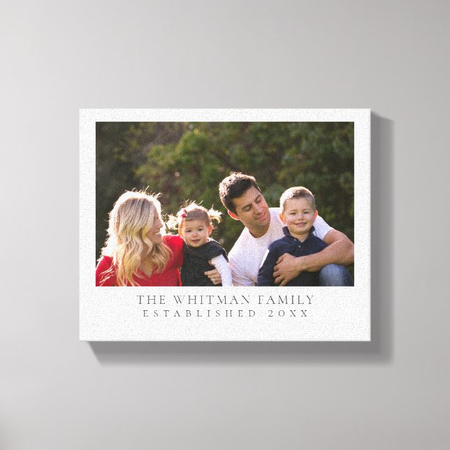 Personalisiertes Foto Leinwanddruck (Vorderseite)