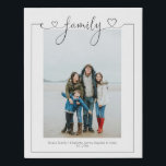 Personalisiertes Foto Liebe Herz Typografie Künstlicher Leinwanddruck<br><div class="desc">Machen Sie eine Personalisierte Foto-Sake-Wandkunst - Imitate Wrapped Canvas Print von Ricaso - fügen Sie Ihre eigenen Fotos und Text - eine atemberaubende Liebe Herz-Typografie Stil Rahmen umgeben Ihr Foto - wunderbare Sake-Geschenke.</div>