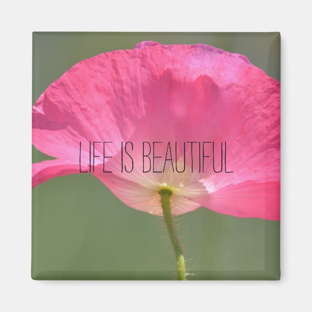 Personalisiertes Foto Magnet (Vorne)