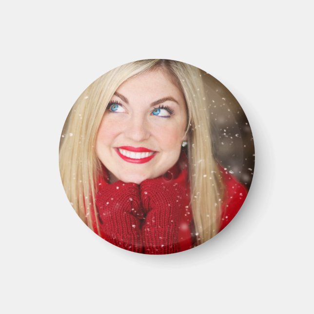 Personalisiertes Foto Magnet (Vorne)