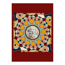 Personalisiertes Foto-Mandala-Design-Babyshirt