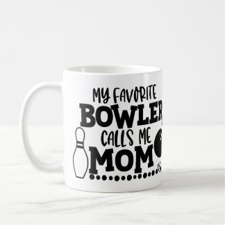 Personalisiertes Foto Mein Lieblingsbowler nennt m Kaffeetasse