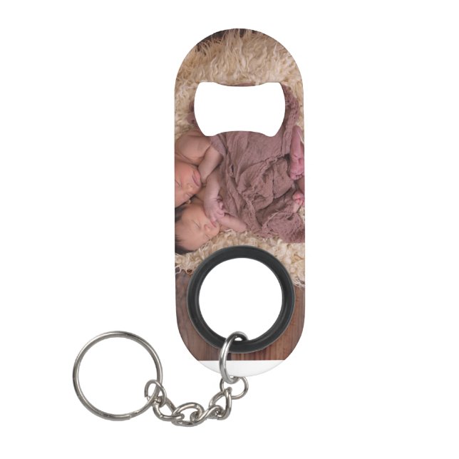 Personalisiertes Foto Mini Flaschenöffner (Vorderseite)