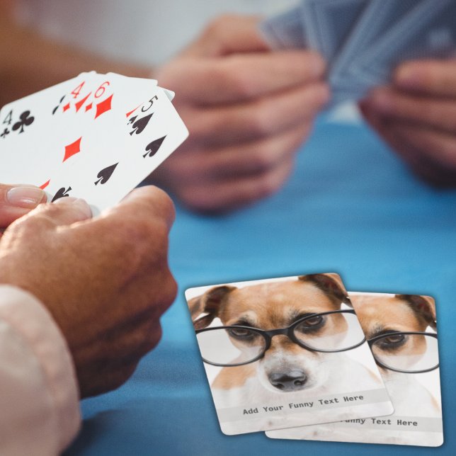 Personalisiertes Foto mit Ihrem eigenen Lieblingsm Spielkarten (Von Creator hochgeladen)
