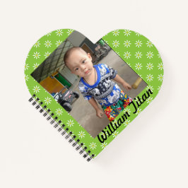 Personalisiertes Foto mit Ihrem Namen Einfach hinz Notizbuch
