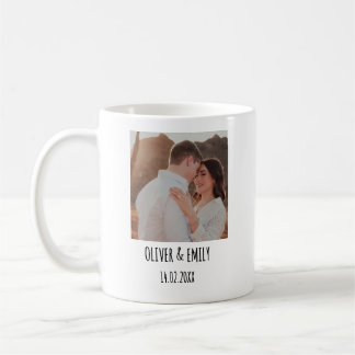 Personalisiertes Foto mit Text | Individuelles Bil Kaffeetasse