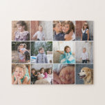 Personalisiertes Foto mit zwölf Fotos<br><div class="desc">Personalized Foto Collage with twelve fotos jigsaw puzzle. Wechseln Sie die with your own instagram Bilder. Most images are of Fotogray © Storytree Studios,  Stanford,  CA</div>